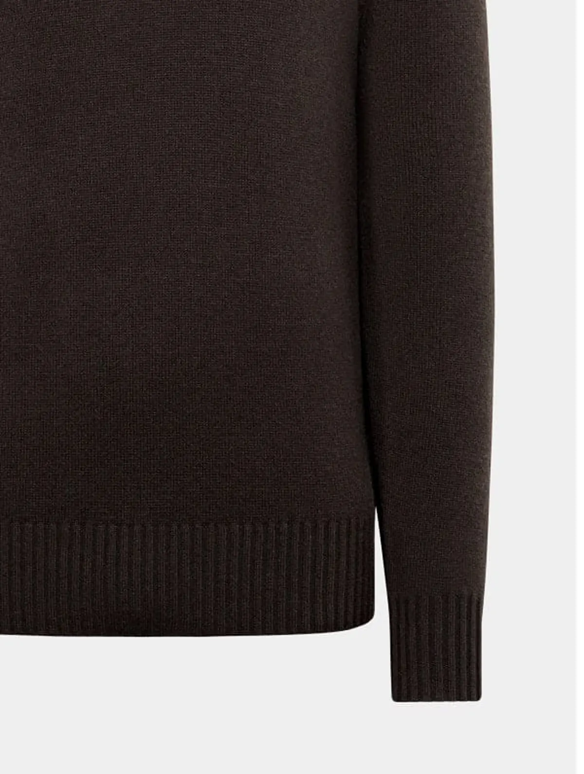 Brown knit