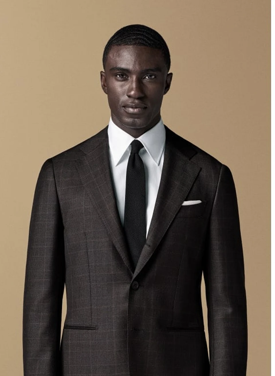 Brown suit
