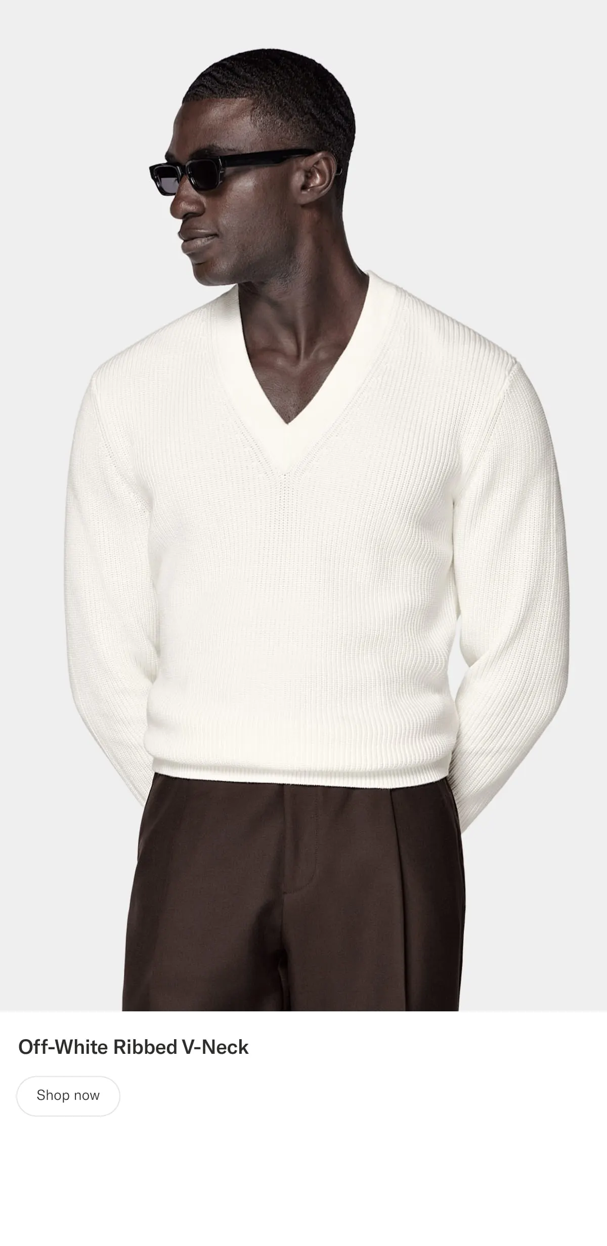 Off white Vneck