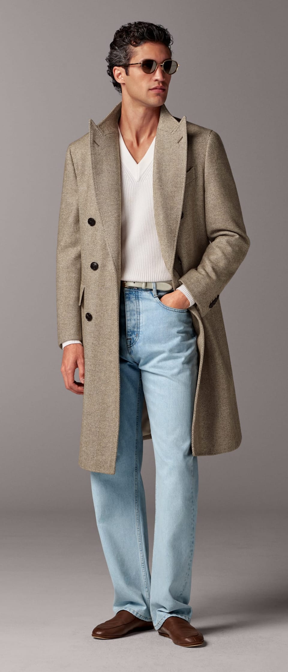 herringbone coat