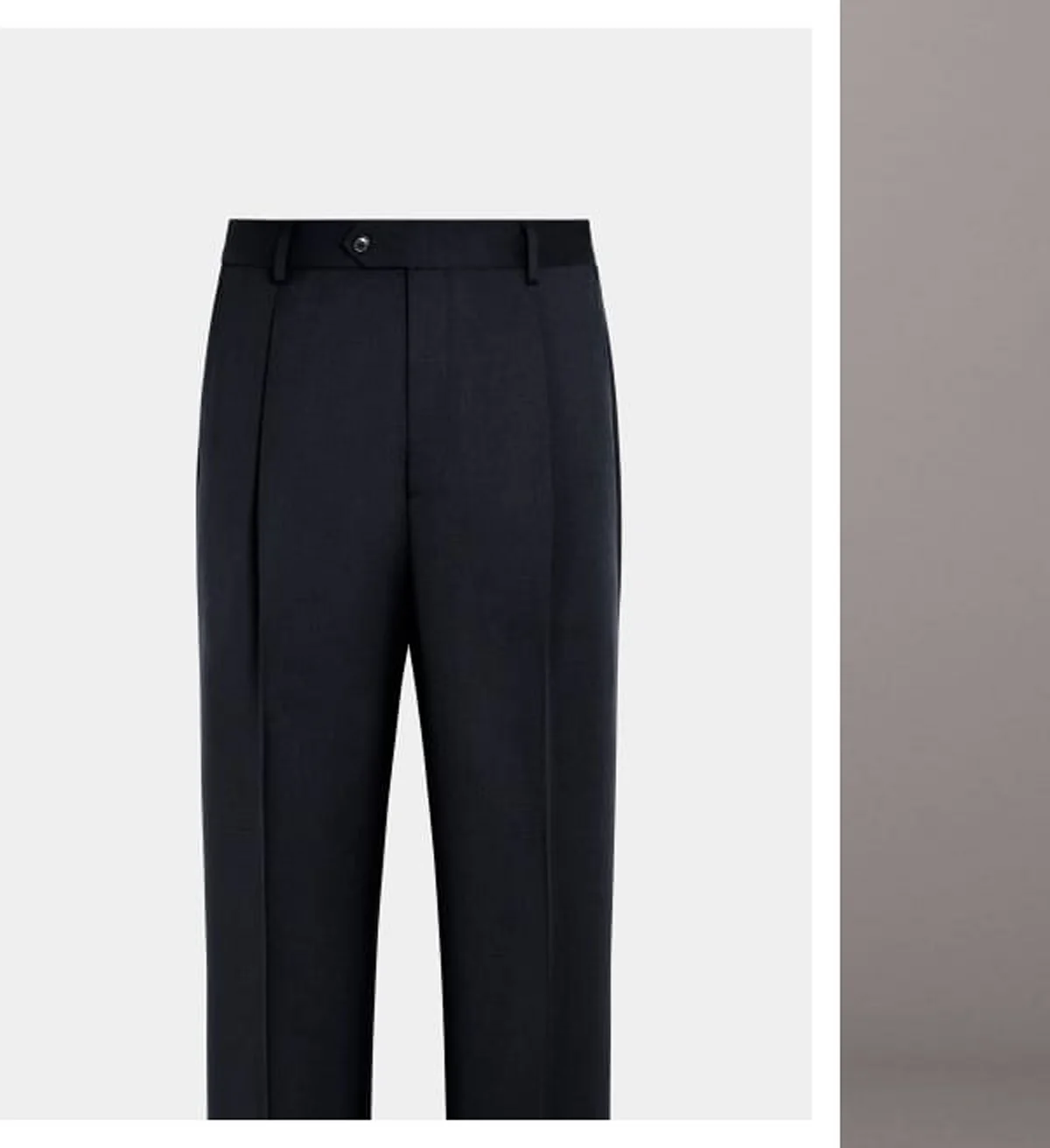 navy trousers