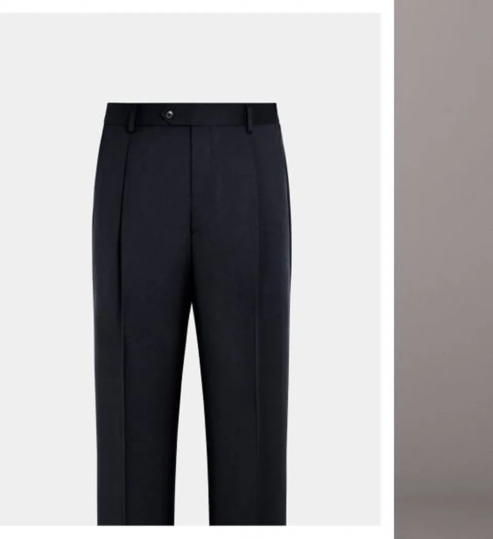 Navy trousers