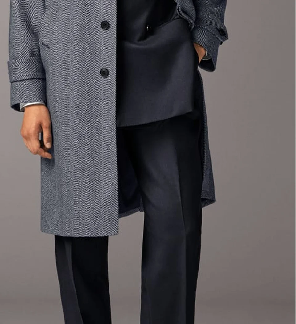 Herrinbone coat