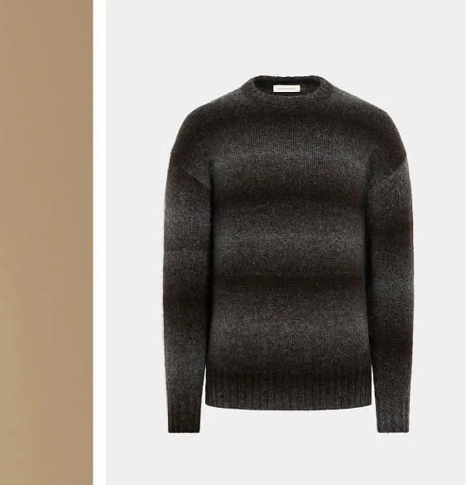 Degrade knit