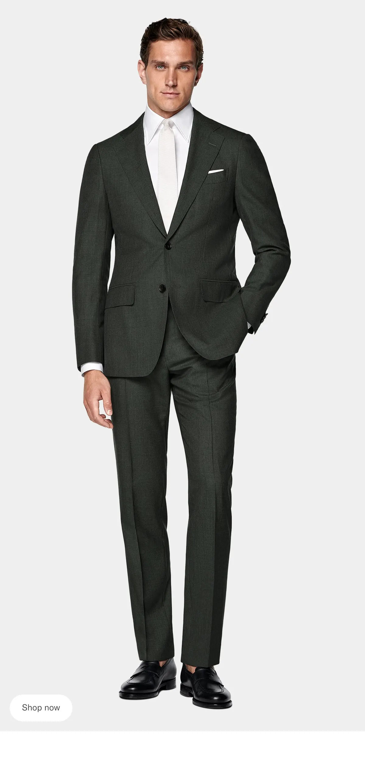 Green suit