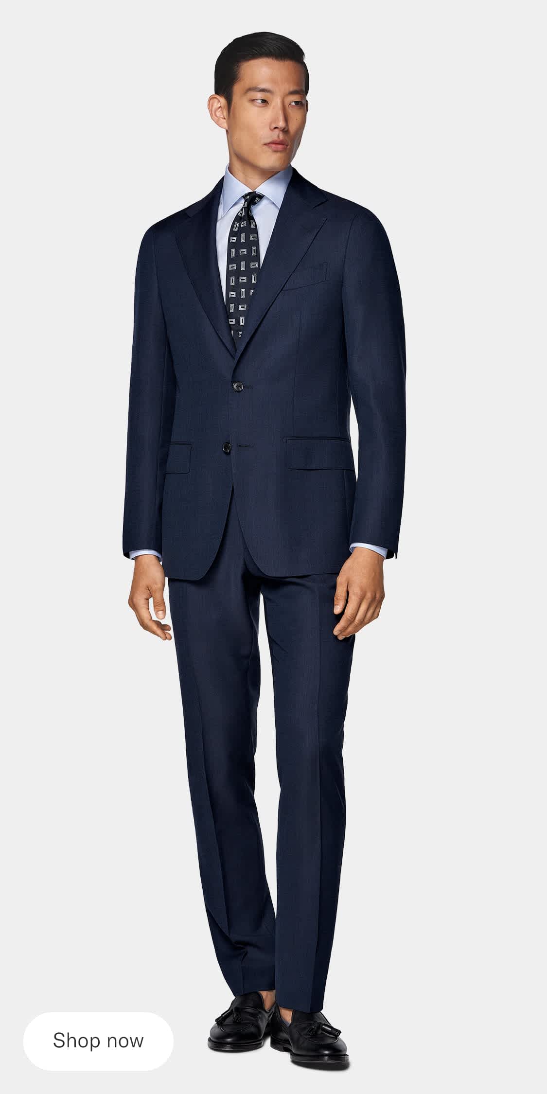 Navy suit