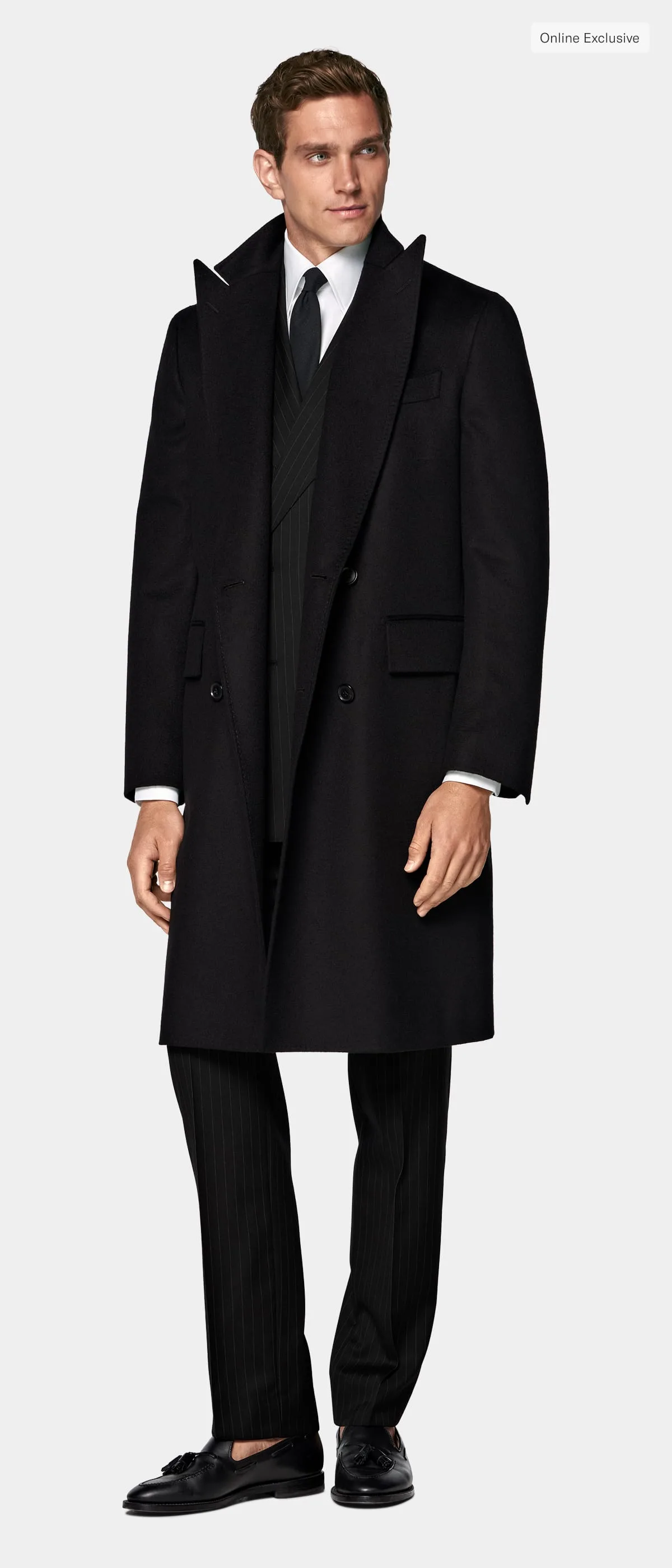 Pure wool overcoat