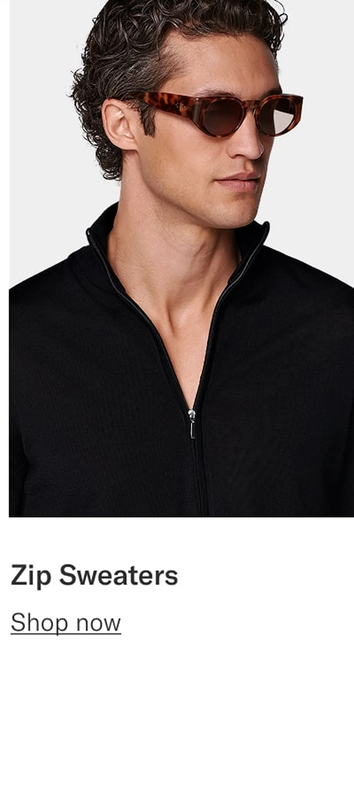 Zip sweaters