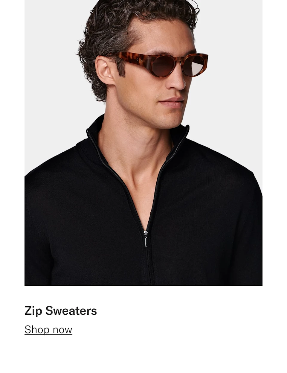 Zip sweaters