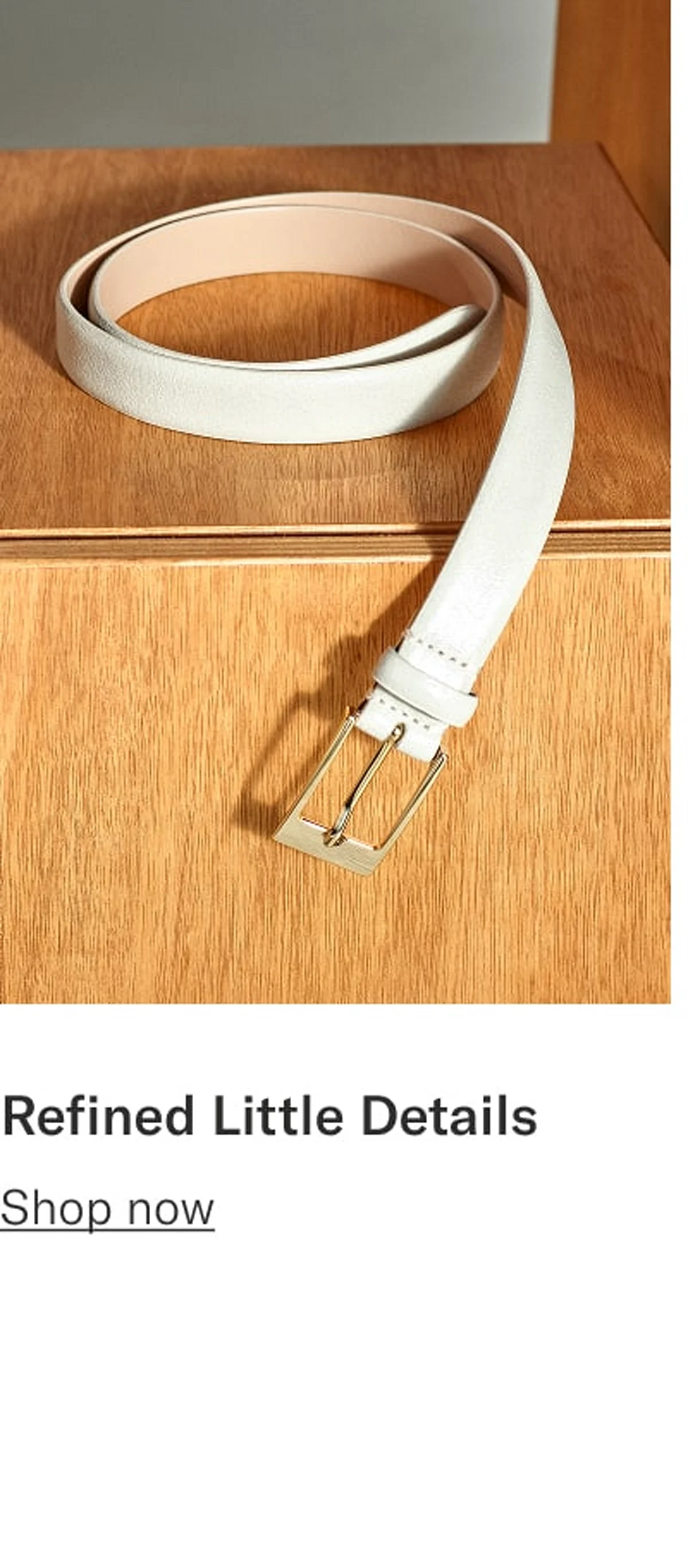 Refined Little Details