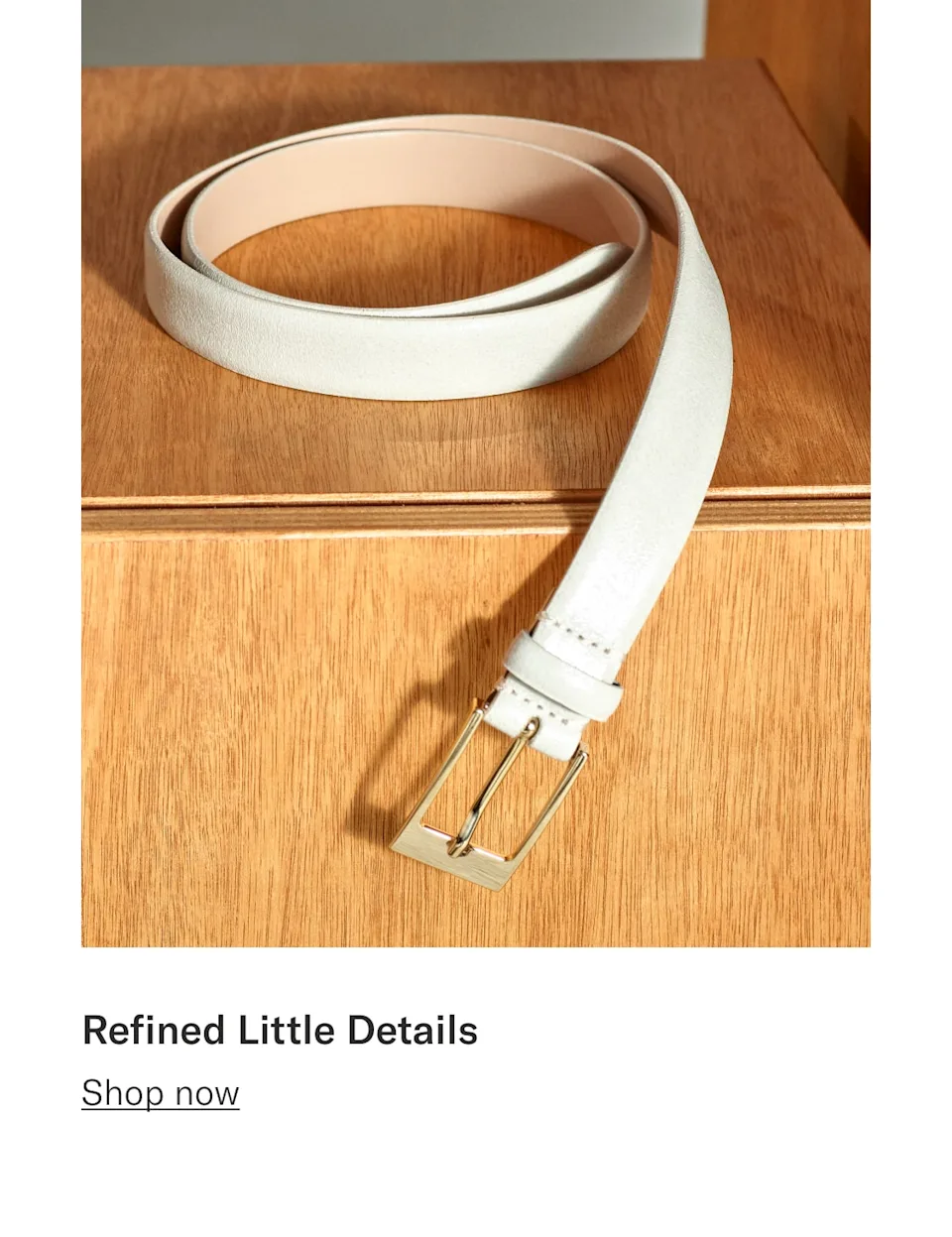 Refined Little Details
