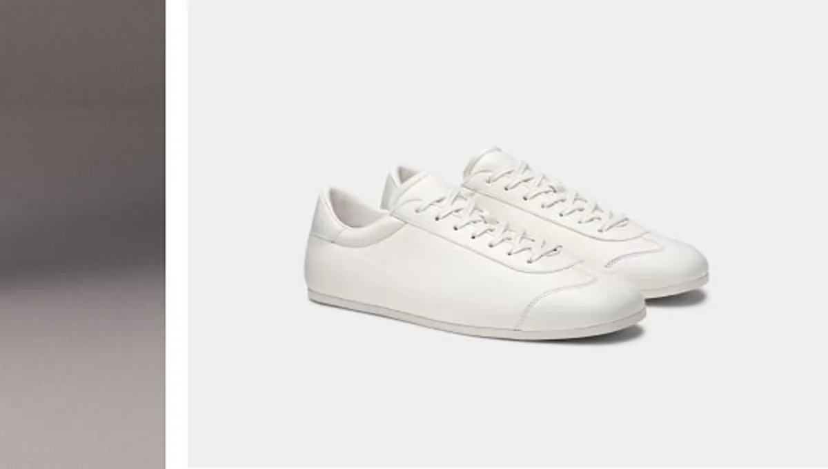 White sneakers