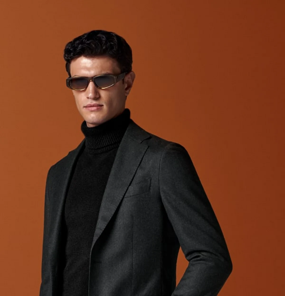 Grey flannel suit