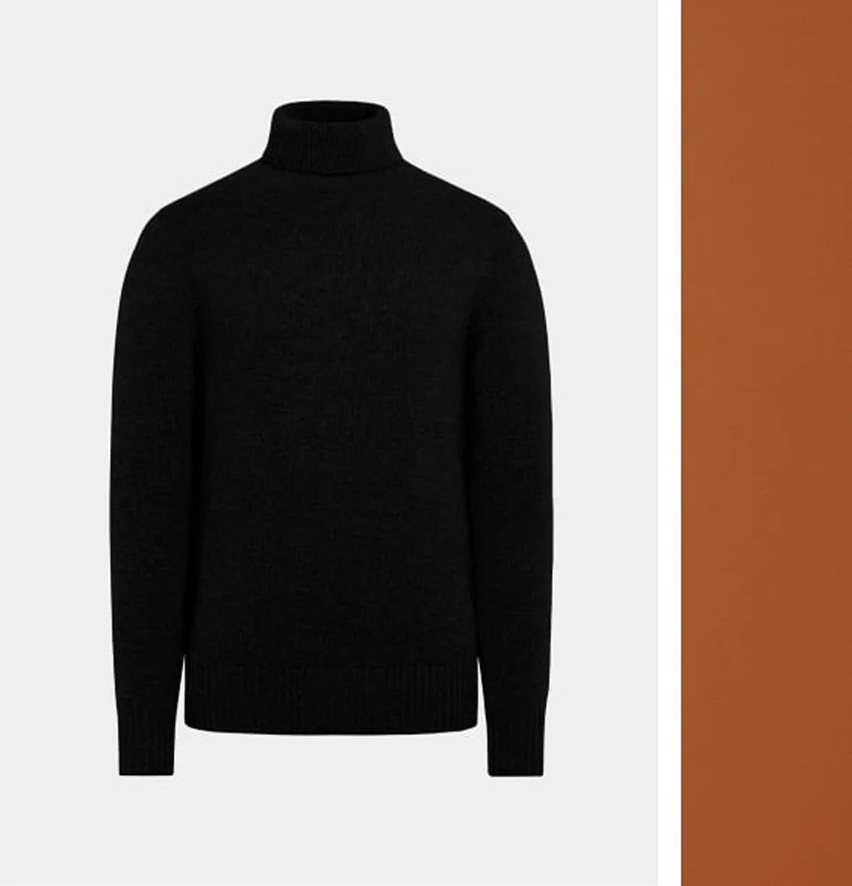 Black turtleneck