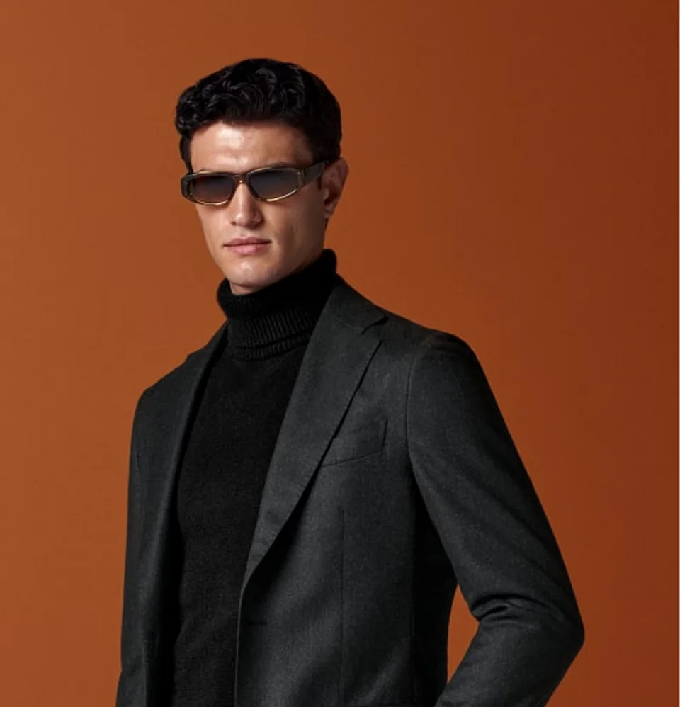 Grey flannel suit