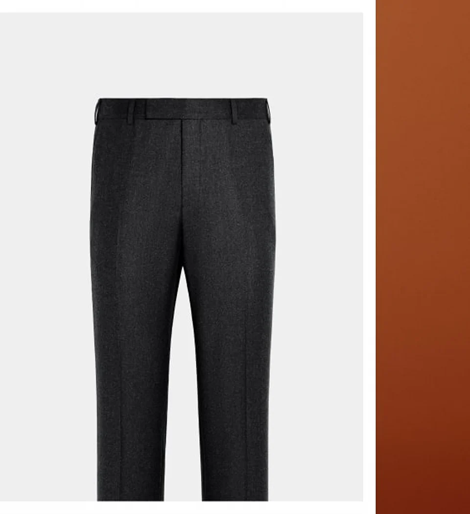 Grey flannel pants