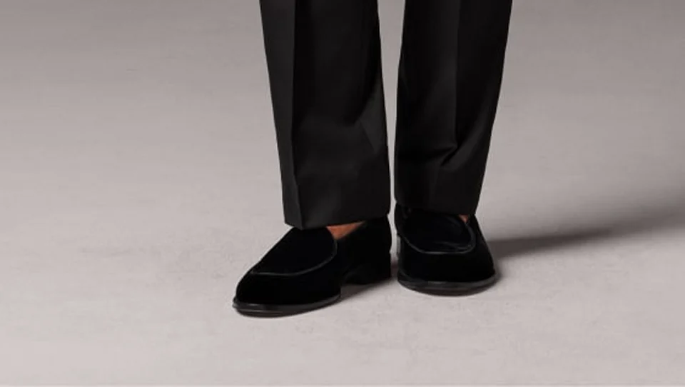 Velvet dinner jacket