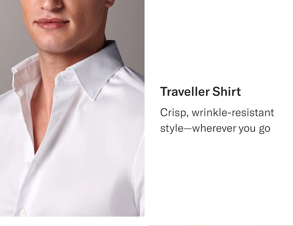 White traveller shirt