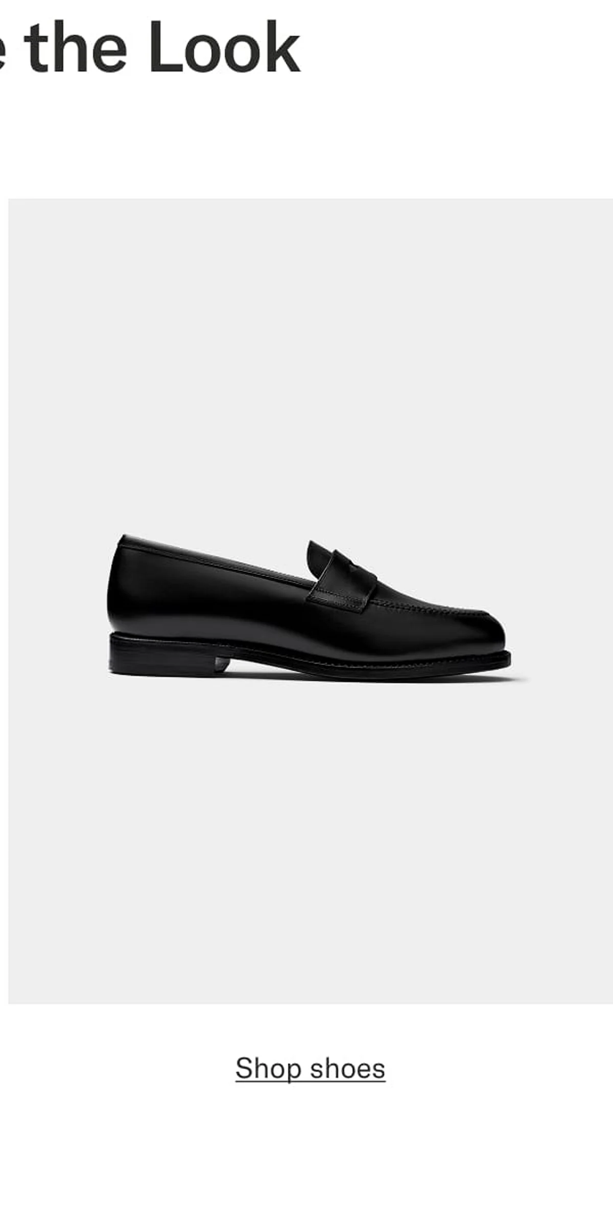 Shop shoes