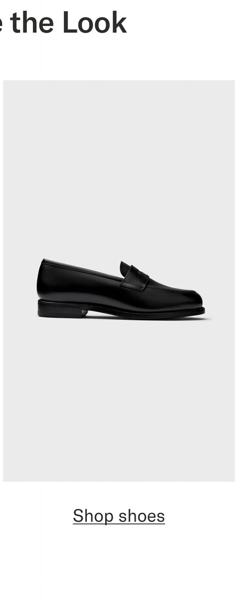 Shop shoes