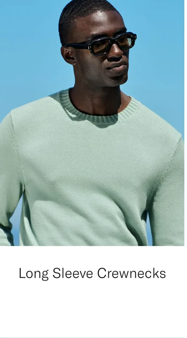 Long sleeve crews