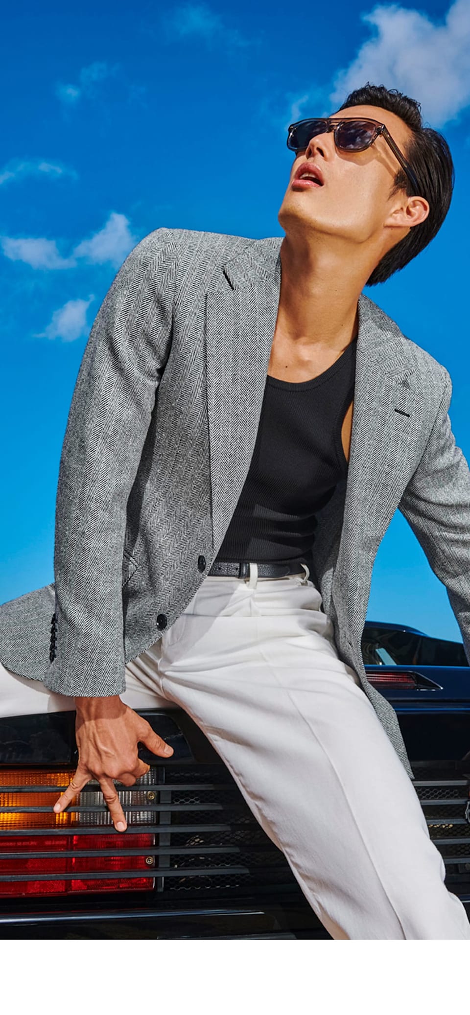 Grey blazer