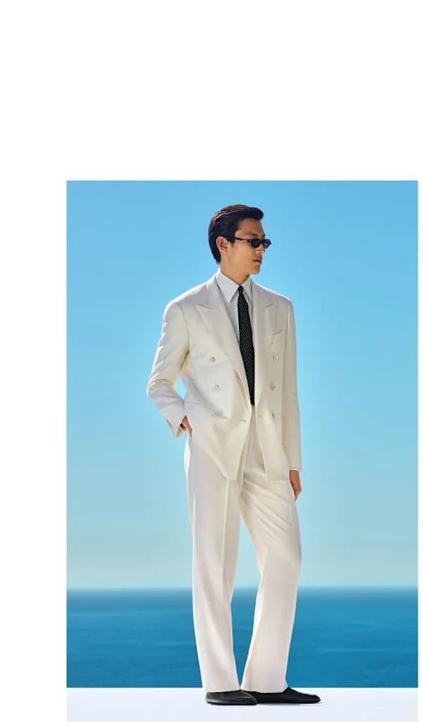White suit