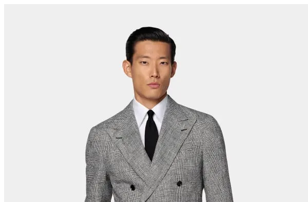 Checked suit