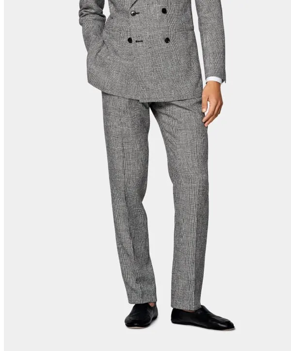 Checked suit