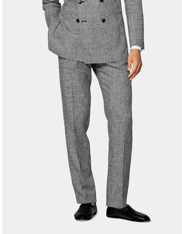 Checked suit