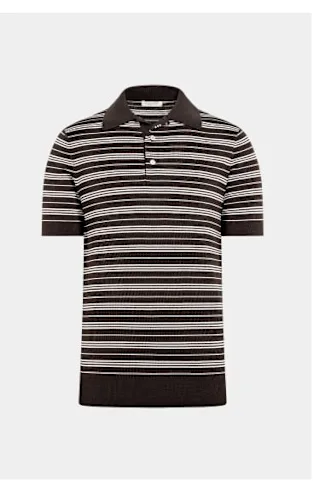 striped polo