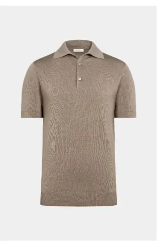Beige polo