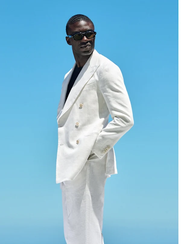 Linen suit