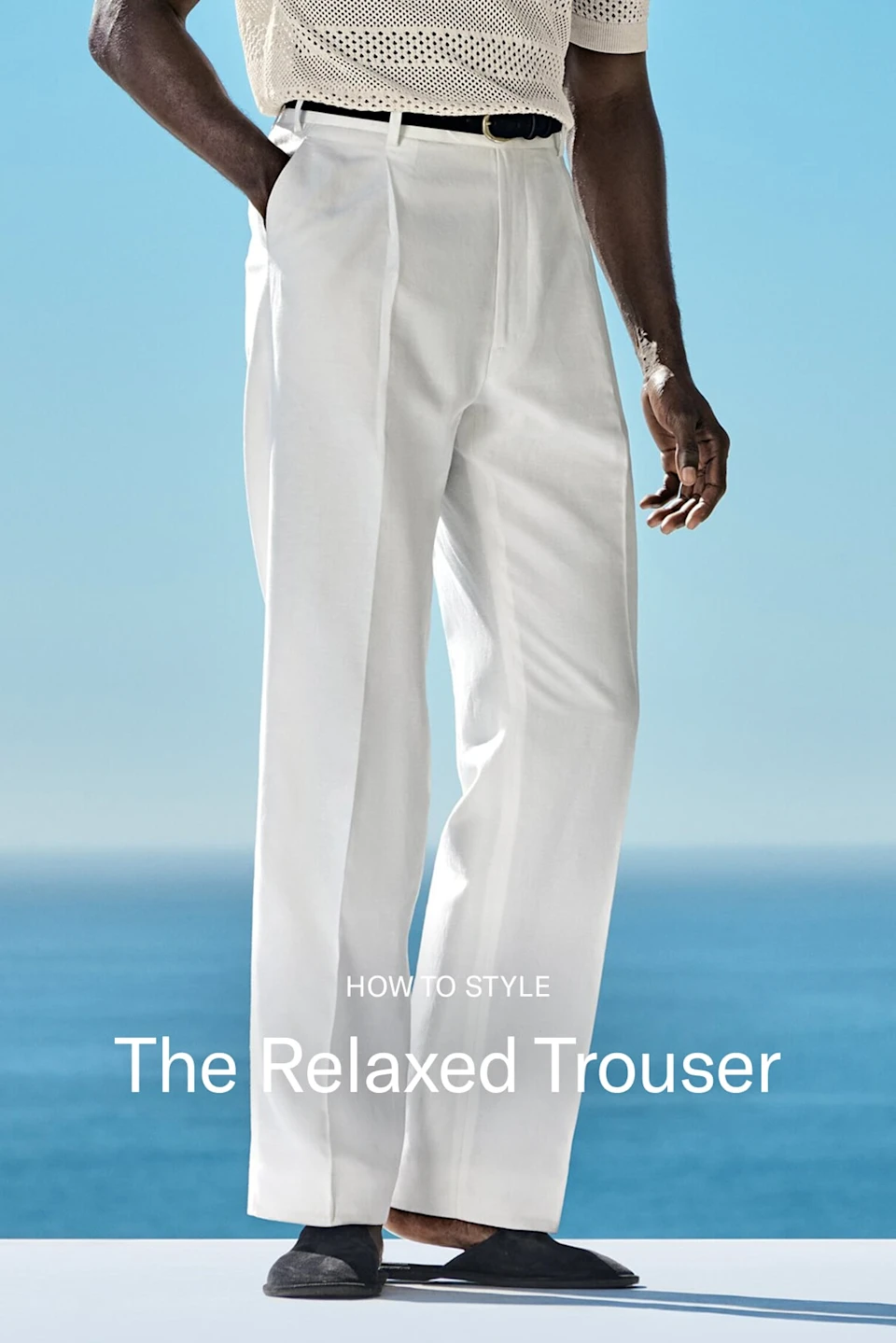 Relaxed trousers