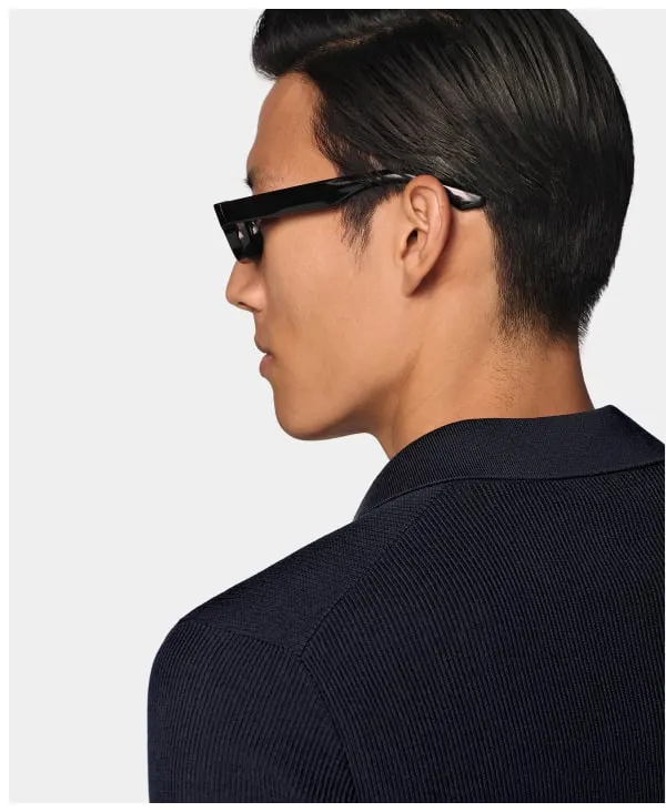 Navy polo
