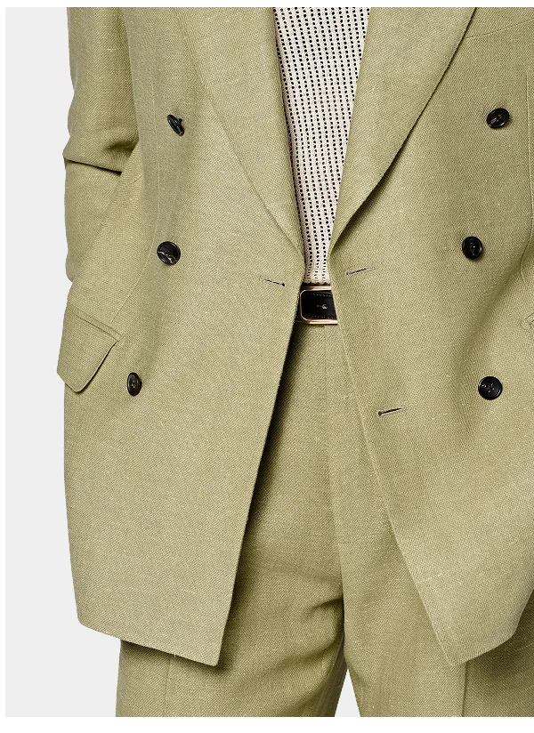 Green suit