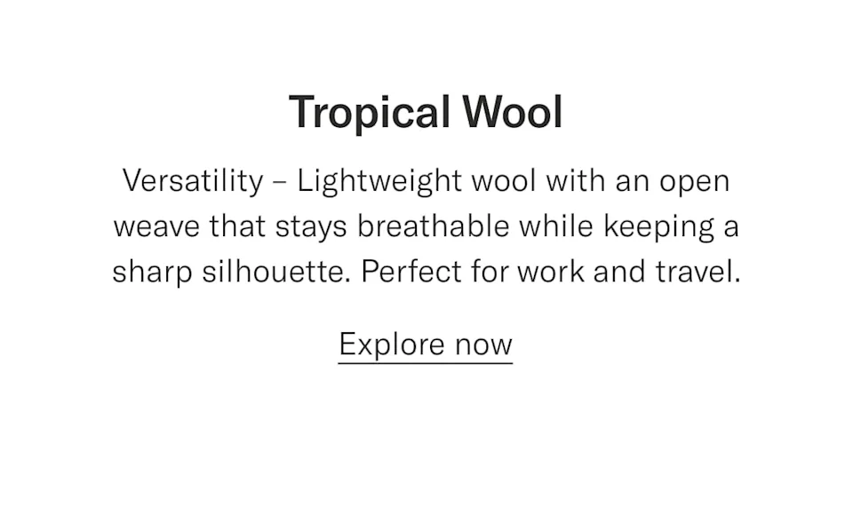 Tropical wool
