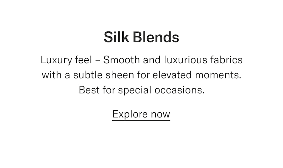 Silk blends