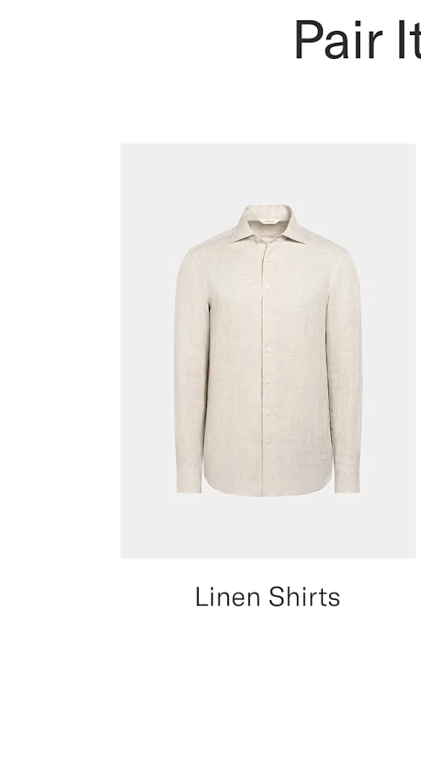 Linen shirts