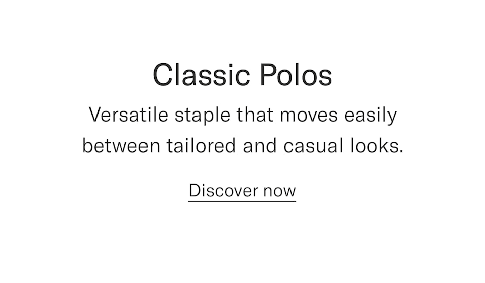 Classic polos