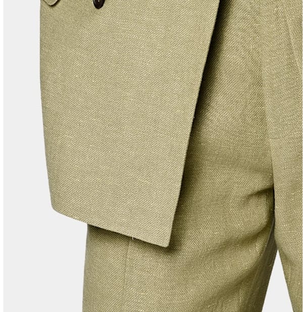 Green suit