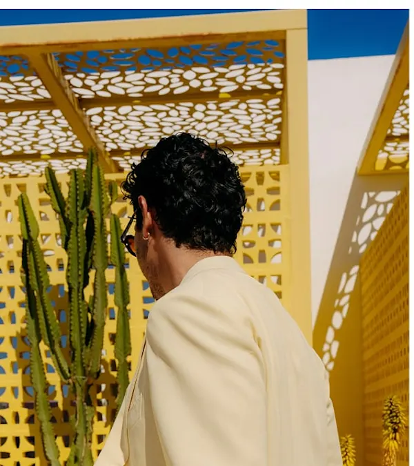 Yellow suit