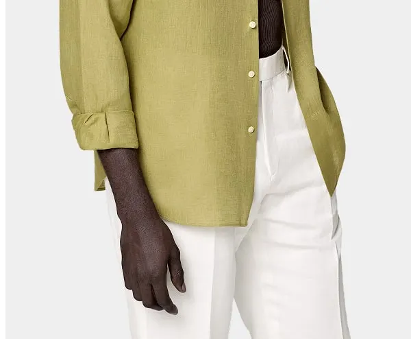Green shirt