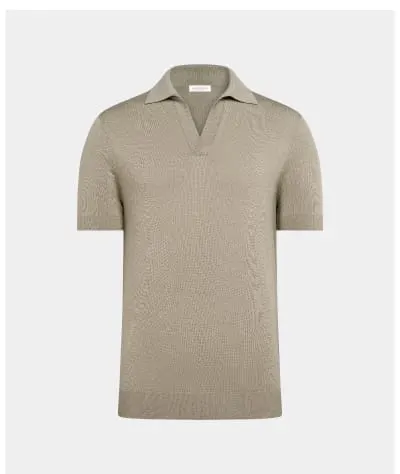 Taupe polo
