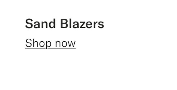Sand blazers