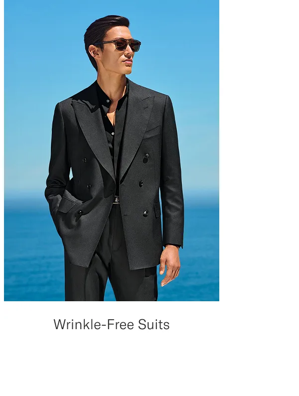 Wrinkle free suits