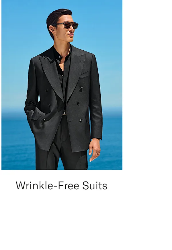 Wrinkle free suits