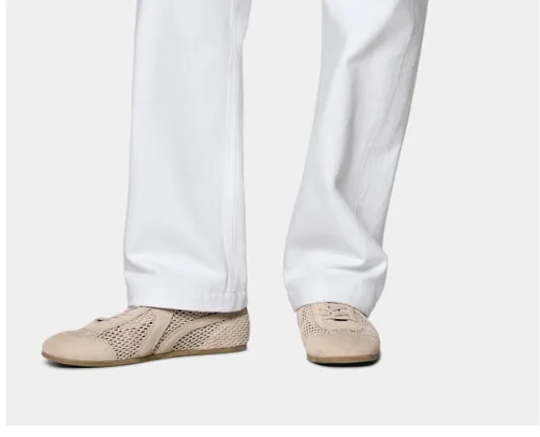 White denim trouser