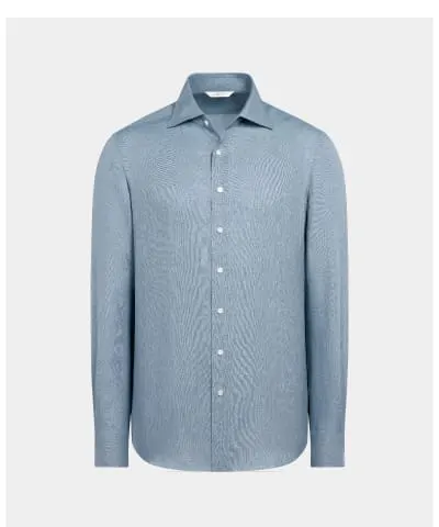 blue shirt