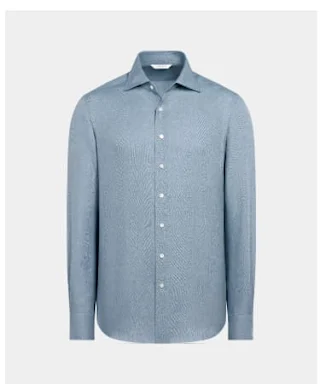 blue shirt